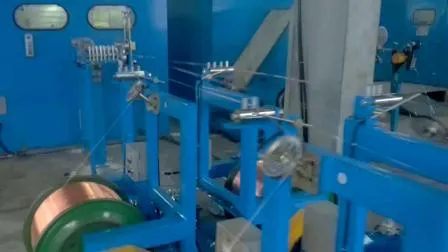 Electrical Cable Copper Wire 0.05-0.64mm Twisting Winding Bunching Double Twister Stranding Wire Making Buncher Machine